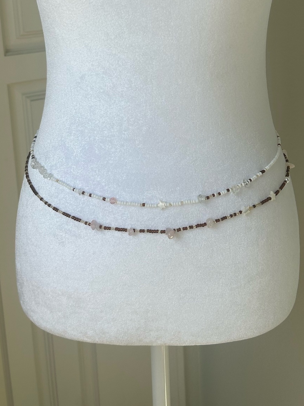 Y2K Beaded Multi-Way Waist Chain Belt | Necklace + Bracelet